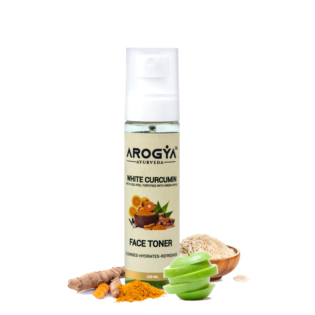 White Curcumin Ayurvedic Face Toner | 100ml